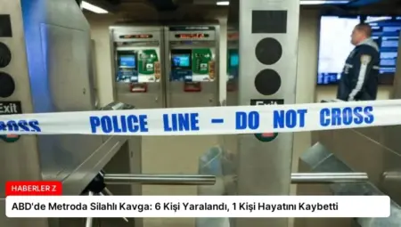ABD’de Metroda Silahlı Kavga: 6 Kişi Yaralandı, 1 Kişi Hayatını Kaybetti