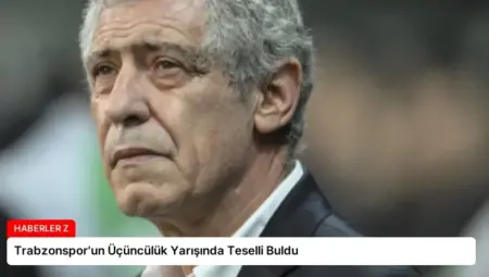Trabzonspor’un Üçüncülük Yarışında Teselli Buldu