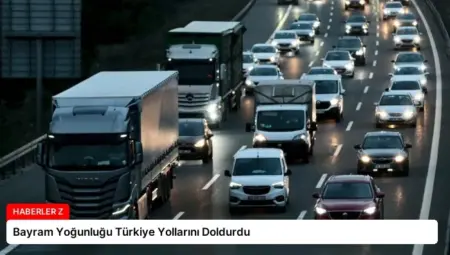 Bayram Yoğunluğu Türkiye Yollarını Doldurdu