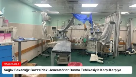 Sağlık Bakanlığı: Gazze’deki Jeneratörler Durma Tehlikesiyle Karşı Karşıya
