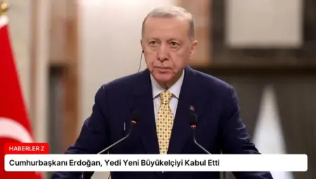 Cumhurbaşkanı Erdoğan, Yedi Yeni Büyükelçiyi Kabul Etti