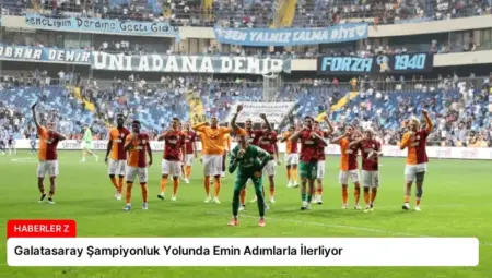 Galatasaray Şampiyonluk Yolunda Emin Adımlarla İlerliyor